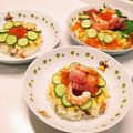 えリﾋﾟｮﾝ★'s cooksnap of when they made お花みたい✿簡単ちらし寿司ケーキ.