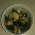 koberry's cooksnap of when they made 鶏肉とほうれん草&エリンギ炒め.