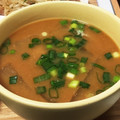 クックV4WJS0☆'s cooksnap of when they made ちょこっとこだわり☆揚げと大根のお味噌汁.