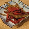 みゆwaco 's cooksnap of when they made ヘルシー満足こんにゃくとゴボウの甘辛炒め.