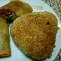 ゆと君ママ's cooksnap of when they made おかかおにぎりの焼きおにぎり♪.