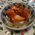 tamotan∞'s cooksnap of when they made 超簡単★即完成★おつまみに★キムチやっこ.