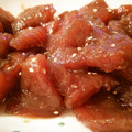クックVNSB48☆'s cooksnap of when they made マグロの漬けごまあえ.