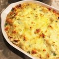 羽毛田's cooksnap of when they made 長いもとはんぺんのねぎ味噌グラタン.