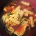 ☹☻☹☻☹'s cooksnap of when they made * 韓国のおやつ ♥ 簡単トッポギ♫.