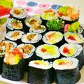 ずずずみお's cooksnap of when they made 牛肉の裏巻き寿司＆アボカド・まぐろ寿司.