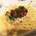 zundaman's cooksnap of when they made 食べるラー油inツナまよパスタ.