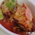 meg_'s cooksnap of when they made キャベツとひき肉の重ね煮.