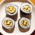 クックHSG01M☆'s cooksnap of when they made 簡単！キャラ弁当☆可愛い♪スマイル巻き♪.