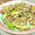カルチョーフィ's cooksnap of when they made ごはんにぴったり！ヤギ肉のピリ辛野菜炒め.