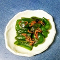 ウメ吉さん's cooksnap of when they made ❀お弁当に❀桜えびとピーマンのごま油炒め.