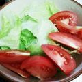 クック26352G☆'s cooksnap of when they made トマトとレタスのオイルサラダ.