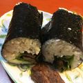 マダムキュリー's cooksnap of when they made 牛肉で♥かんたん恵方巻き.