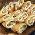 あみかん's cooksnap of when they made 油揚げと茄子の巻き煮.