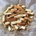 ゆきまるぞう's cooksnap of when they made 止まらない！超簡単☆食パンでラスク.