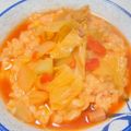 hana48's cooksnap of when they made ミネステローネリメイク★絶品リゾット.