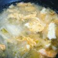 RIKOTORA's cooksnap of when they made 白菜の漬物で絶品スープ！.