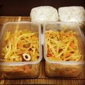ミルクロージー's cooksnap of when they made ウチナーンチュが作るパパイヤチャンプル.