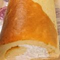 マダムユキ's cooksnap of when they made チーズスフレロールケーキ.