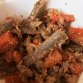 くまりなっぺ's cooksnap of when they made ごぼうと豚肉の味噌煮.