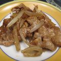 ジョングレ's cooksnap of when they made お弁当シリーズ♪豚肉のソースソテー♪.