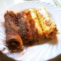 nanakoic's cooksnap of when they made バレンタインフレンチトーストチョコベリー.