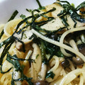 ゆんも★'s cooksnap of when they made きのことベーコンの和風パスタ。.