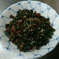 マリィの母's cooksnap of when they made 赤カブの葉の炒め物.