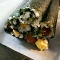 shizuとreo's cooksnap of when they made ハーフサイズで『海鮮太巻き』.