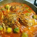 ekiyu's cooksnap of when they made トマト煮込みハンバーグ.