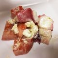 ka＊na＊＊'s cooksnap of when they made ✿タコ＆トマト＆クリチのバジル和え✿.