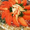 クレイプメートル's cooksnap of when they made トマトサラダ♡青紫蘇オリーブオイルで簡単.