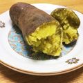 lililin's cooksnap of when they made 焼き芋 レンジで簡単ホクホク美味しい!!.