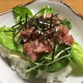 みぃこ☆ママ's cooksnap of when they made ネギトロ＆アボカドン（丼）！時短レシピ.