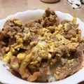 ユズかりん's cooksnap of when they made 簡単お手軽ランチにも♪牛卵とじ丼.