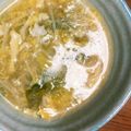 ぽんでにゃんこ's cooksnap of when they made 白菜の中華スープ☆酸辣湯風☆.