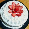 ☆MUCC☆'s cooksnap of when they made スポンジケーキ　２１ｃｍ.