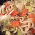 ﾌﾞﾚﾝﾀﾞ's cooksnap of when they made 子供のリクエストNo.1！簡単焼きうどん.