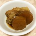 御伽衆ぱすた's cooksnap of when they made スペアリブと大根のうま煮物♡.