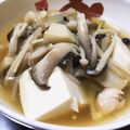 ぽポン太's cooksnap of when they made 白だしで簡単ヘルシー♡豆腐きのこあんかけ.