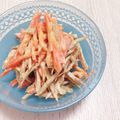 powゆき's cooksnap of when they made ゴマドレでパパッとごぼうサラダ☆.