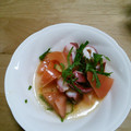 クックXZNKKF☆'s cooksnap of when they made たことトマトの和風サラダ.