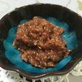 ひつじ・×・'s cooksnap of when they made さっぱり♪たたき梅.