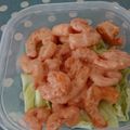 きゃんま's cooksnap of when they made 簡単♡揚げない海老マヨdeデリ風サラダ♡.