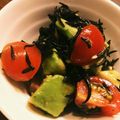 しゅえきーら's cooksnap of when they made ひじきとアボカドのわさび醤油和え.