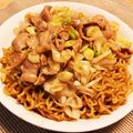 モラさん's cooksnap of when they made ねぎ塩焼そば.