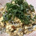 ブラピーママ's cooksnap of when they made 小料理店風？梅干し、こうなごの炒り豆腐.