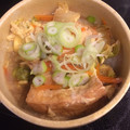 りんママ。's cooksnap of when they made 厚揚げと白菜の卵とじ.