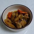 ♪ゆずいちご♪'s cooksnap of when they made 圧力鍋で作る！　鶏肉と根菜の酢煮.
