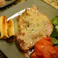 saki1010's cooksnap of when they made ポークソテー＊ジンジャークリームソース＊.
